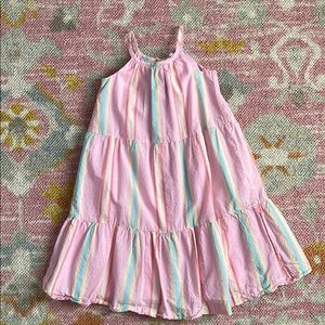 Gap girls lined cotton summer dress